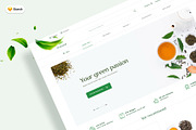 TEA SHOP–Modern, clean design, a Templates & Theme by Leschinger.cz (Thumbnail 1 of 10)