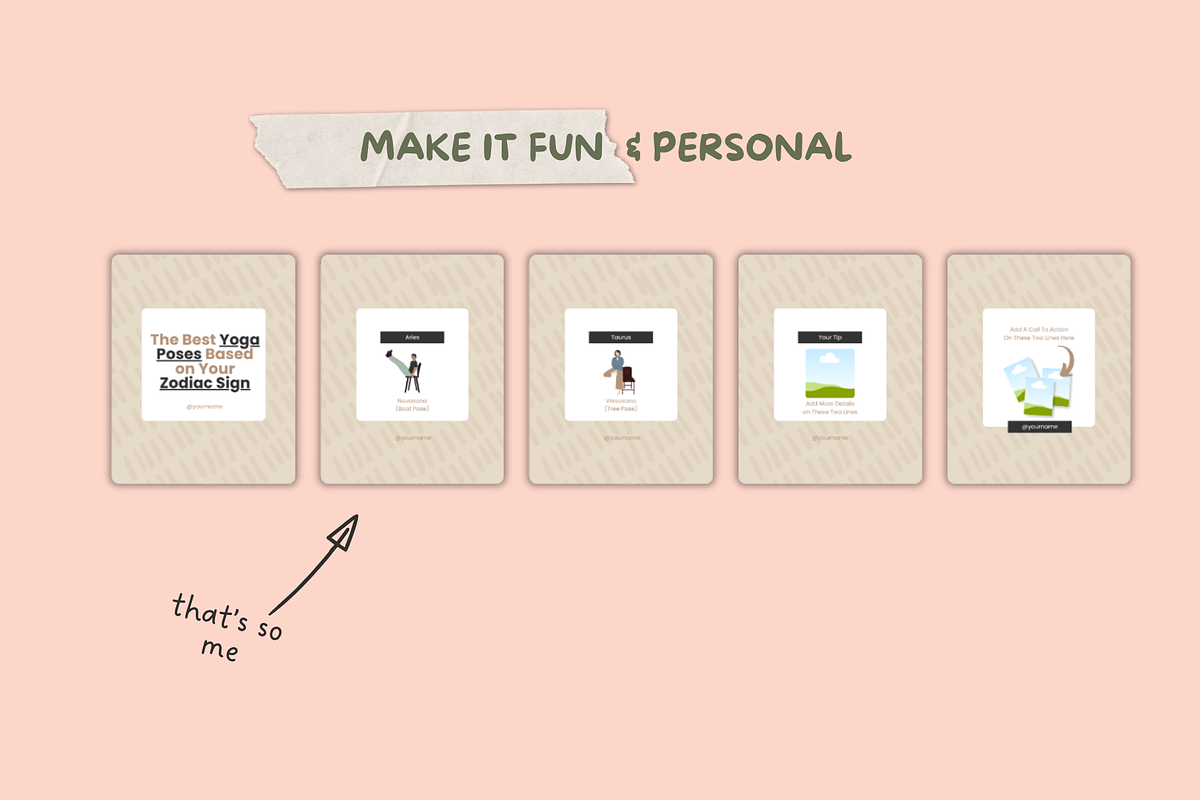 54 Instagram Carousel Templates, a Social Media Template by Ivory Mix (Photo 9 of 13)