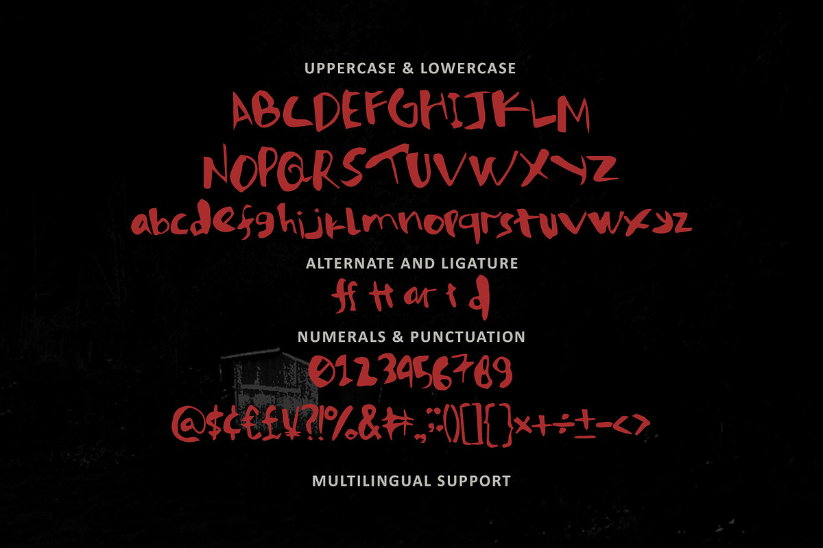 Hitdark Handwritten Font, a Handwritten Font by Maulana Creative (Photo 6 of 7)