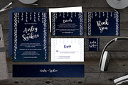 String Lights Wedding Invitation Set, an Invitation Template by Aarley Kaiven (Thumbnail 1 of 5)