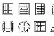 Bundle Pack Home Living Icons, an Outline Icon by adenpinkstore (Thumbnail 2 of 6)