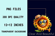 Summer Sunshine Sunflower Clipart, an Illustration by SVGArt (Thumbnail 8 of 8)