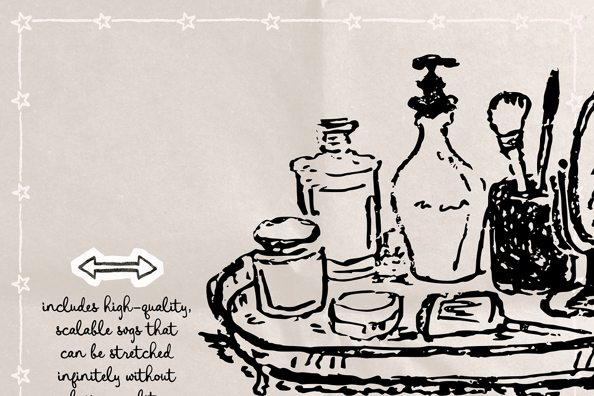 Perfume Clipart, Vanity Vector Art, an Object Illustration by The October Creative (Photo 3 of 12)