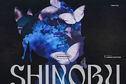 Shinobu - Elegant Psychedelic Font, a Font by Lurinzu Studios (Thumbnail 1 of 10)