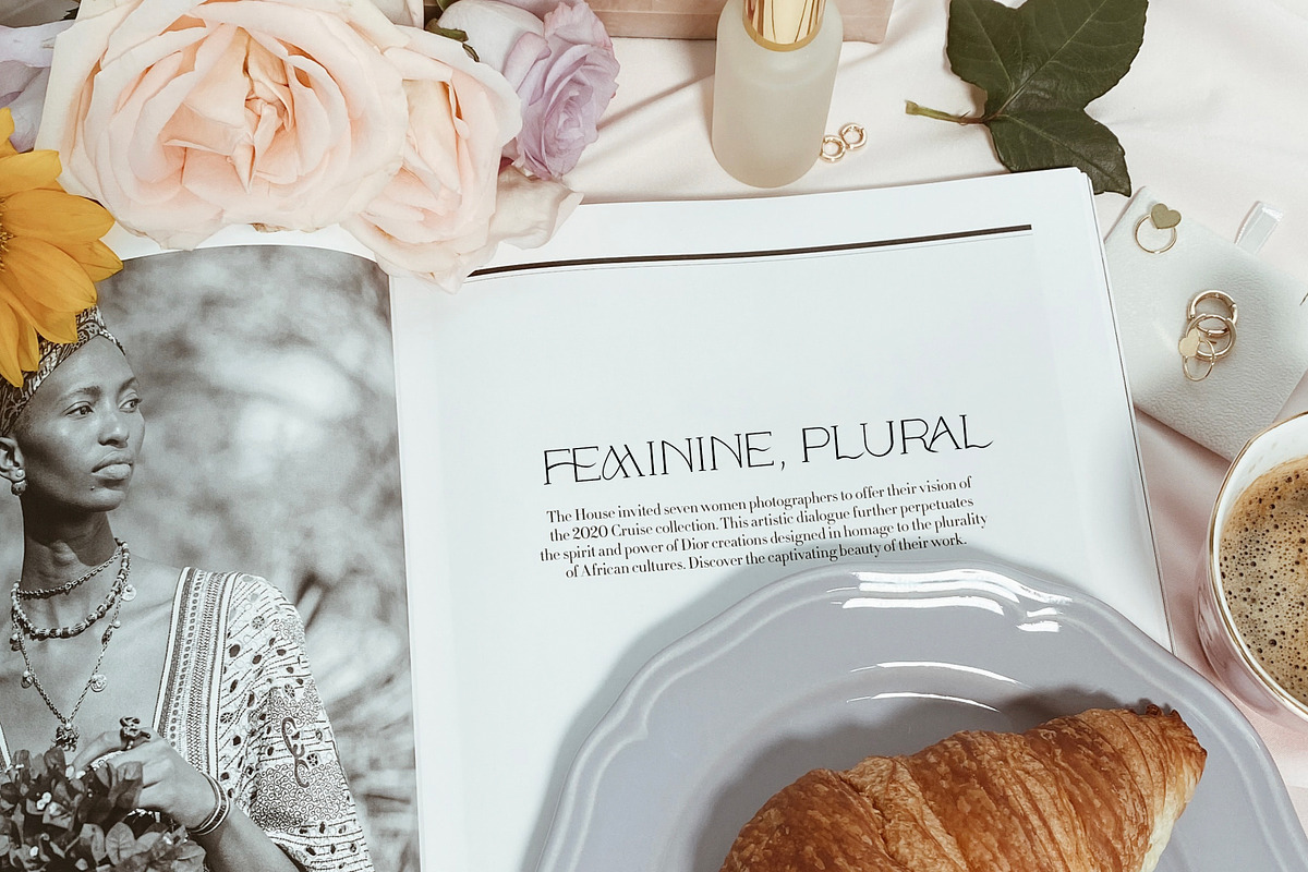 Modern ligature-rich font, a Serif Font by elvinova (Photo 9 of 18)
