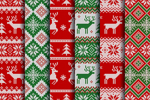 Knitted Christmas Patterns