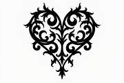 Vintage Heart Vector Design, an Illustration by Creativeshirt (Thumbnail 20 of 21)
