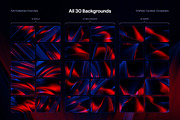 Abstract Red Blue Grainy Backgrounds, a Background Graphic by Artbeaut (Thumbnail 4 of 12)