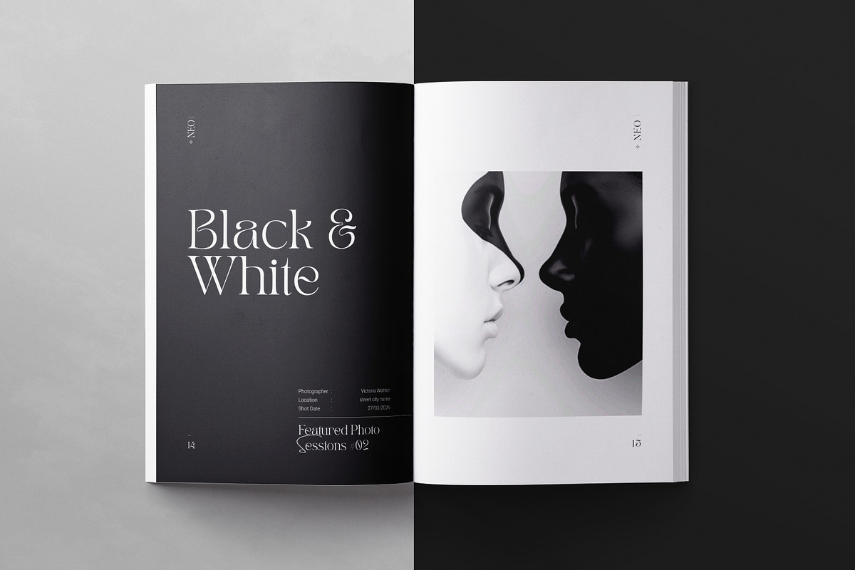 Photography Portfolio Template, a Brochure Template by ArtisanaAura (Photo 8 of 19)