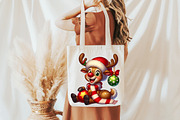 Reindeer Merry Christmas Png, an Illustration by Libby Wishes (Thumbnail 5 of 6)