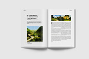 Simple & Clean Magazine Template II, a Magazine Template by Uloel Design (Thumbnail 10 of 12)