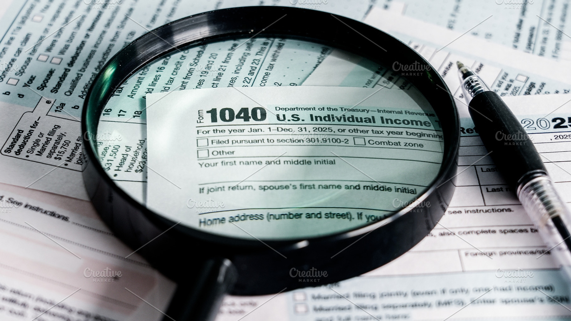 Forms for filing U.S. individual inc, a Business Photo by 1miromiro