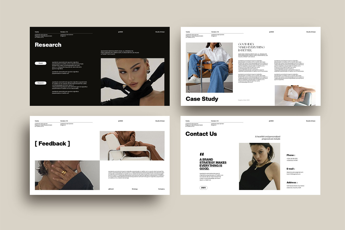 Vanta | Brand Strategy Template, a Presentation Template by Studio Artisan (Photo 11 of 11)