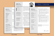 Professional Resume Template Pack, a Resume Template by VictoriousVita (Thumbnail 4 of 8)