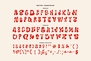Meltypie - Retro Groovy Melted Font, a Sans Serif Font by agnyhasyastudio (Thumbnail 17 of 18)