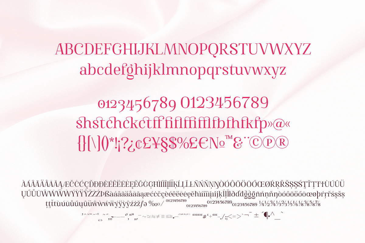 Famosa - Font Family preview 8