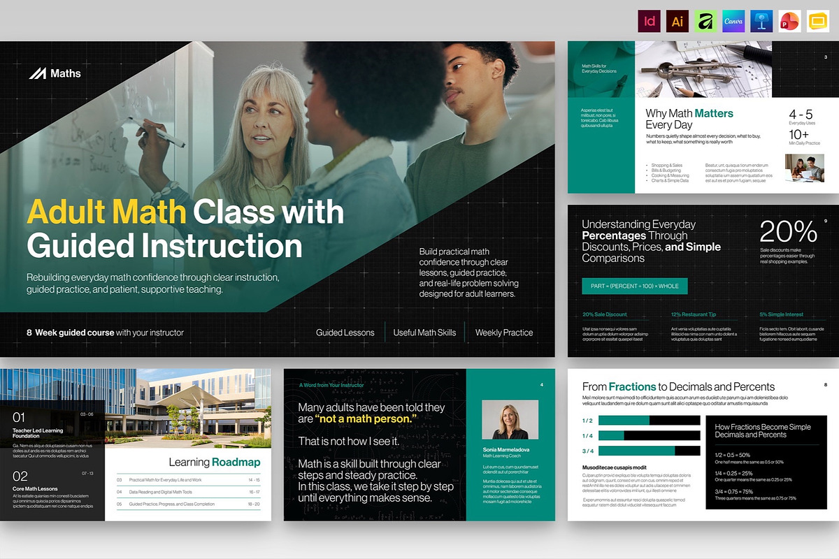 Teaching & Education Presentation, a Presentation Template by BrandPacks (Photo 1 of 7)
