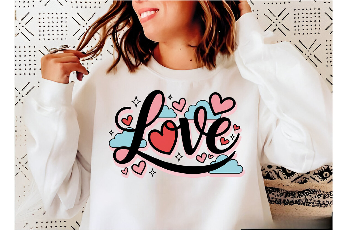 Love Heart Png, Faux Yarn Valentine, an Illustration by Designking (Photo 3 of 6)