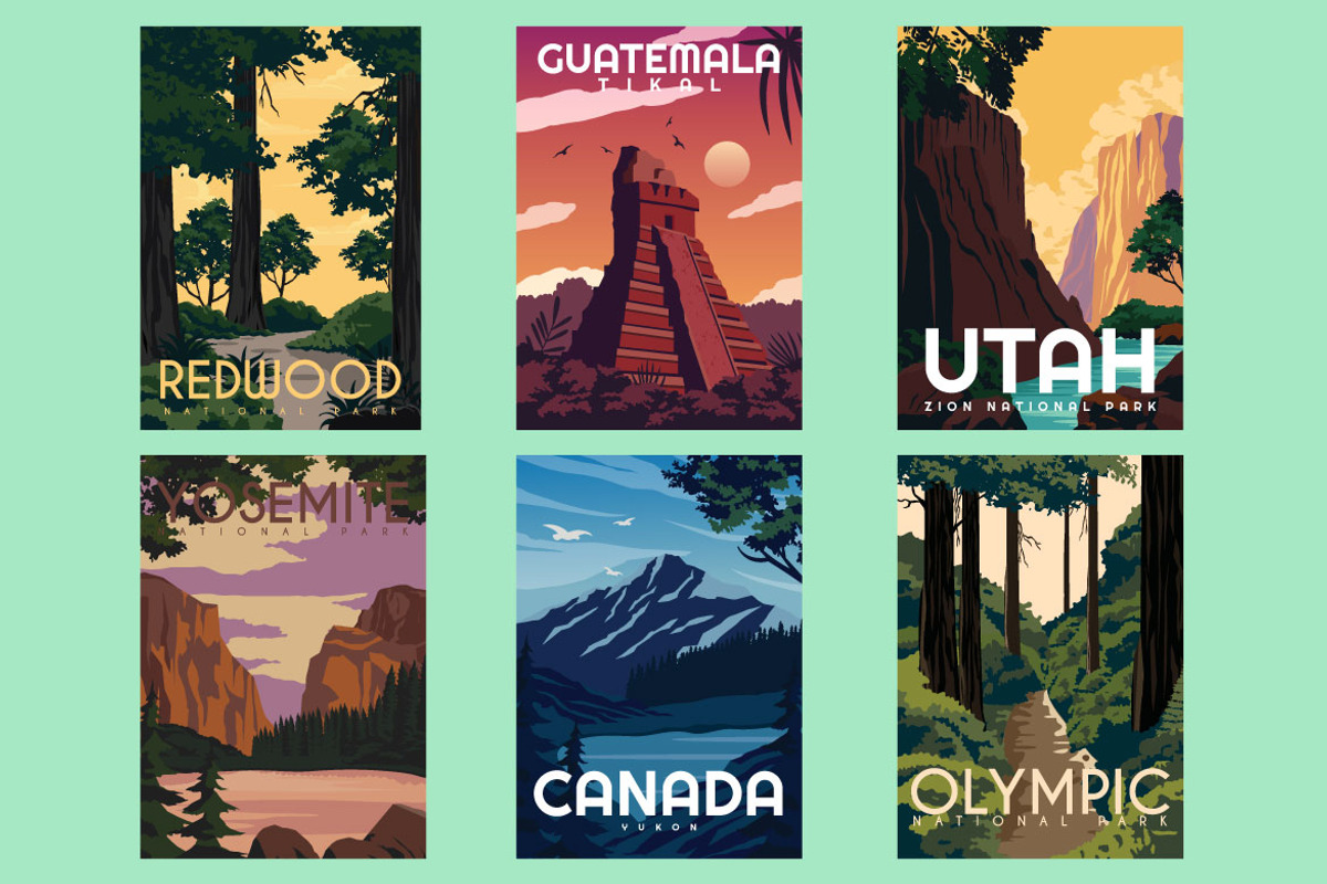 Travel Poster North America Vol.3 preview 2