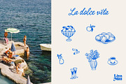 Italian Food Clipart Set, a Food Illustration by Lisa Mill (Thumbnail 3 of 6)