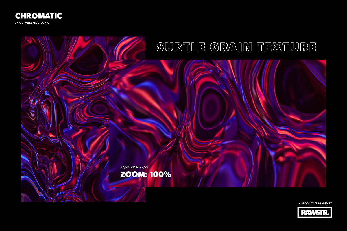CHROMATIC - Liquid metal backgrounds, a Background Graphic by RAWSTR (Photo 4 of 12)