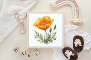 Watercolor Wildflowers Clipart, an Illustration by CraftArtStudio (Thumbnail 6 of 6)