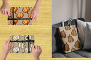 Autumn Harvest: Pumpkin & Squash, a Pattern Graphic by Elatedowl (Thumbnail 10 of 13)
