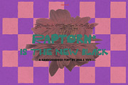 RAPTORN cutout marker retro font, a Sans Serif Font by ana & yvy (Thumbnail 2 of 8)