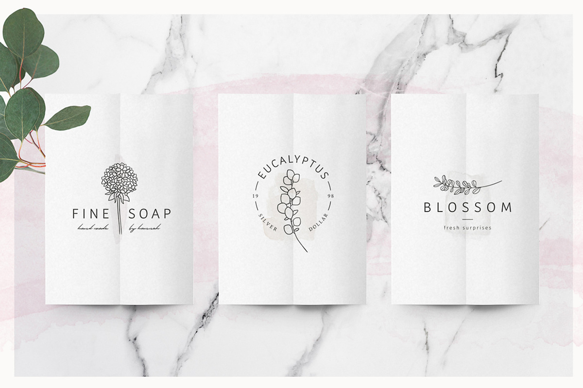 So Flowery Branding Kit+Watercolours, a Branding & Logo Template by ...