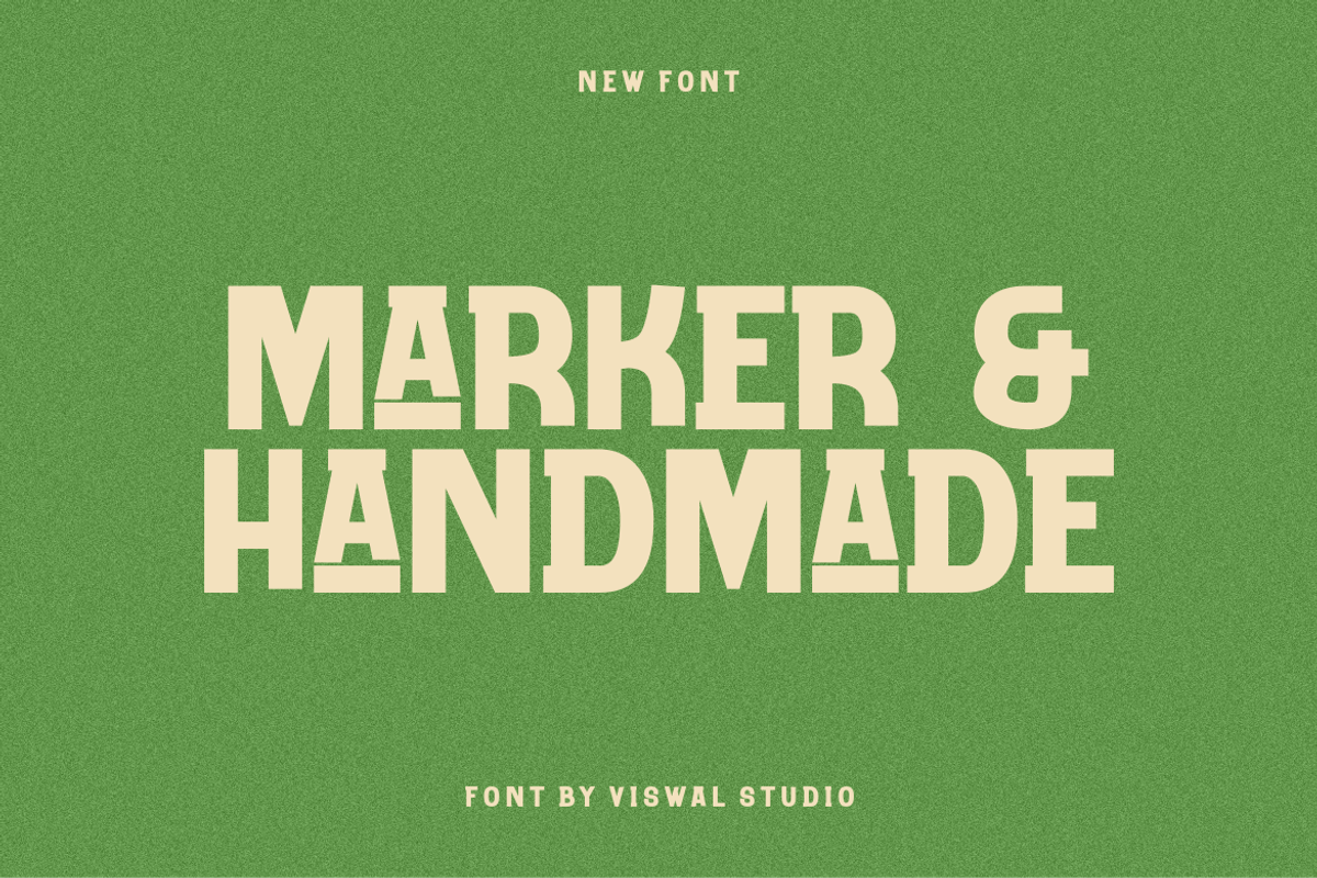 Gaude Lucas - Vintage Font, a Handwritten Font by Viswal Studio (Photo 2 of 8)