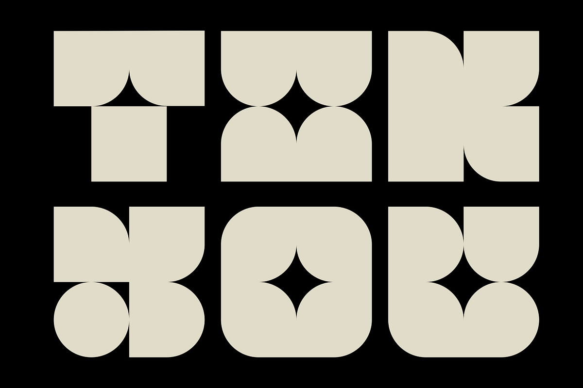 Mtry - Geometric Experimental, a Sans Serif Font by Marvadesign (Photo 10 of 10)