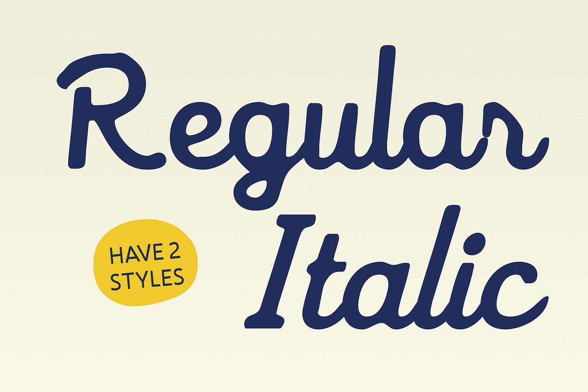 CS Rafles Drawn, a Script Font by Craft Supply Co. (Photo 4 of 8)