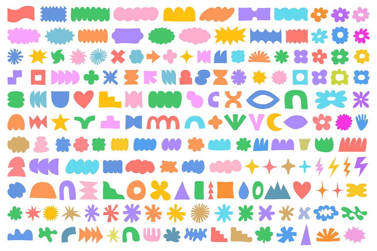 ORGANIC SHAPES VECTOR DESIGN, an Object Graphic by craftlove (Photo 2 of 8)
