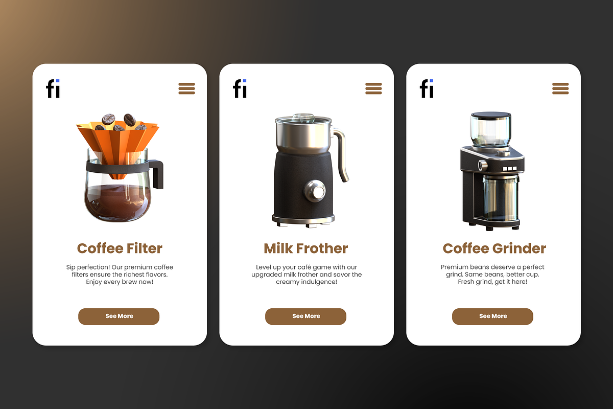 3D Coffee Shop Icons, a Food & Drink 3D Model by Flat Icons (Photo 6 of 8)