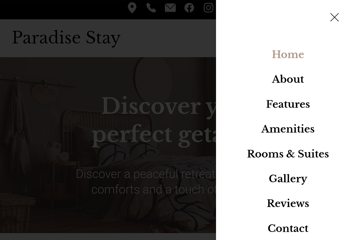 Apartment - Wix Studio Website preview 6