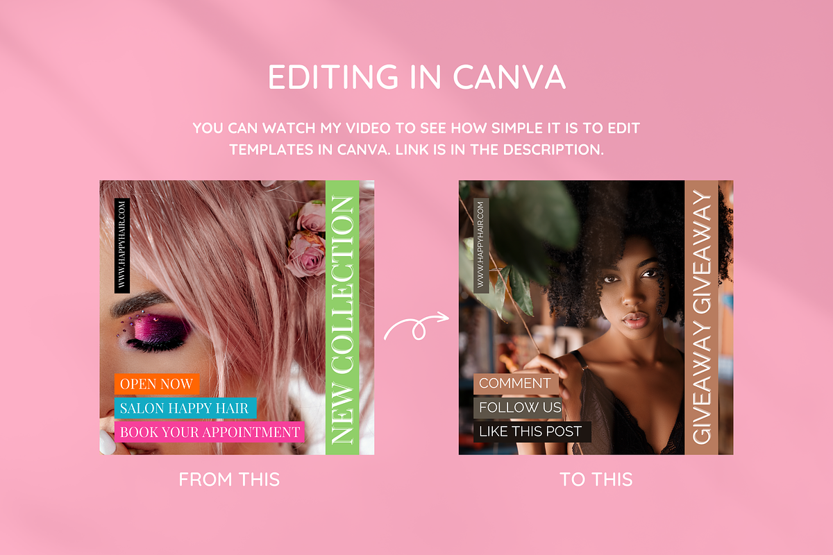 Pink Beauty Shopify Theme, a Shopify Template by SunshineStudioBoutique (Photo 7 of 10)