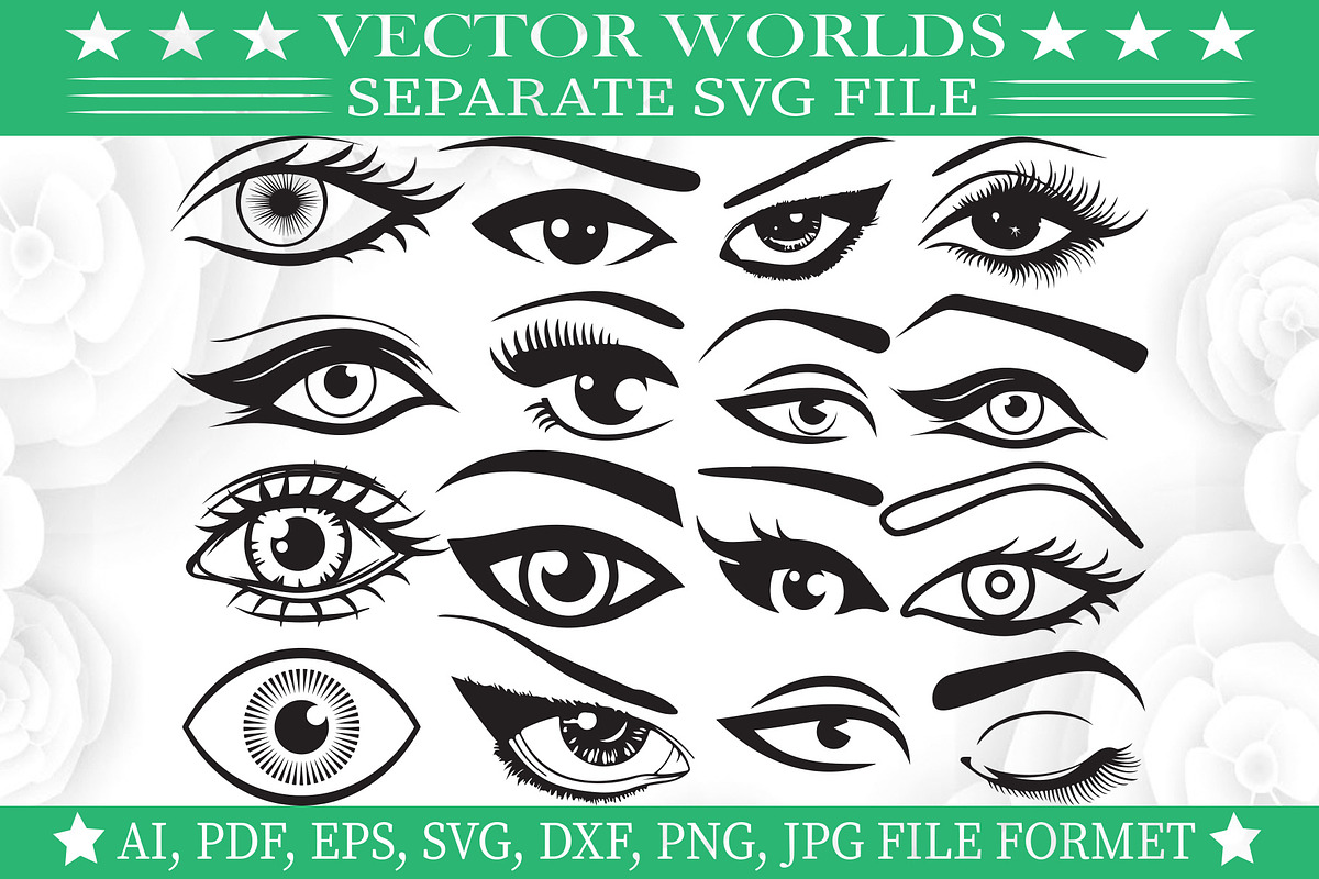 Eyes Svg, Man, Woman, Nurse Svg, an Object Graphic by VectorWorlds (Photo 1 of 3)