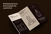 Oil Industry Icon Set, an Outline Icon by Prosymbols (Thumbnail 4 of 7)