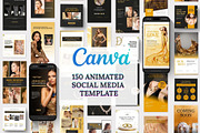 Mega Instagram & Pinterest Bundle, a Social Media Template by TheBrightGrap (Thumbnail 6 of 12)