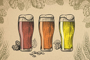 Vintage brewery. Alcohol production., a Food Illustration by bioraven (Thumbnail 11 of 15)