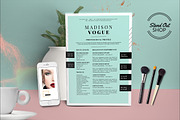 Fashion Forward Resume 5 Pack, a Resume Template by Stand Out Shop (Thumbnail 2 of 7)