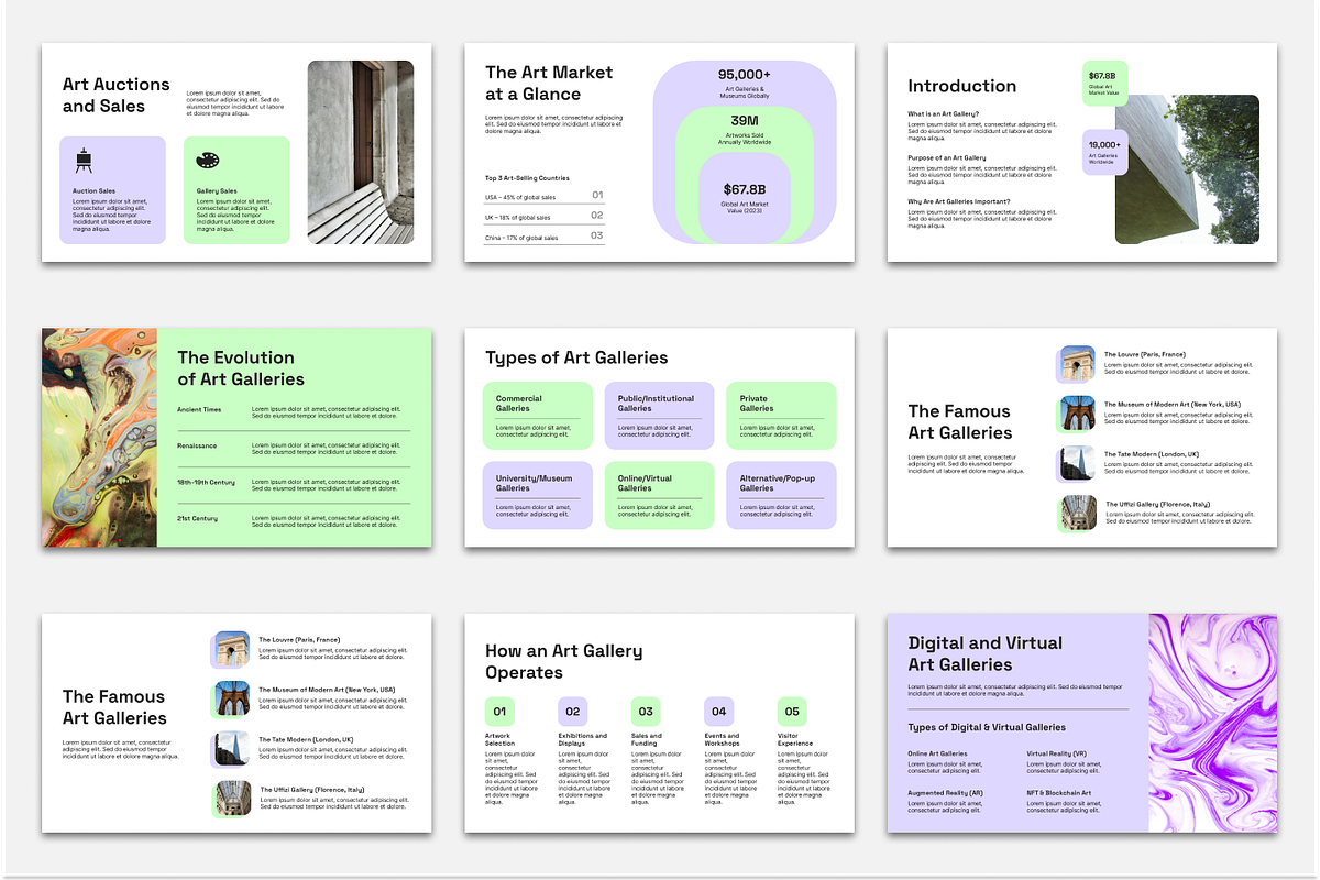 Art Gallery, a Presentation Template by Sixtemp (Photo 2 of 3)
