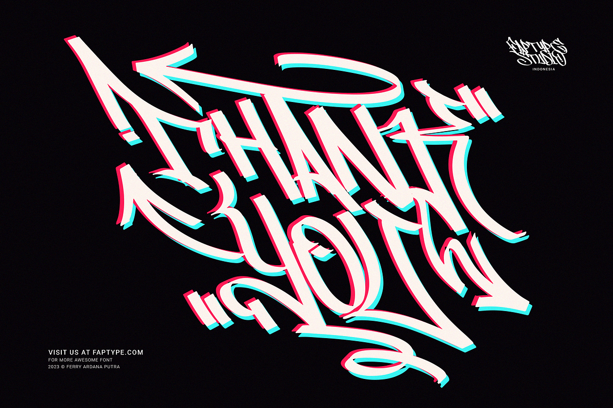 Rocket Queen | Street Graffiti Font, a Blackletter Font by Ardana Creative (Photo 10 of 11)