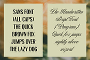 ED Venta Nueva - Font Duo, a Script Font by Emyself Design (Thumbnail 3 of 12)