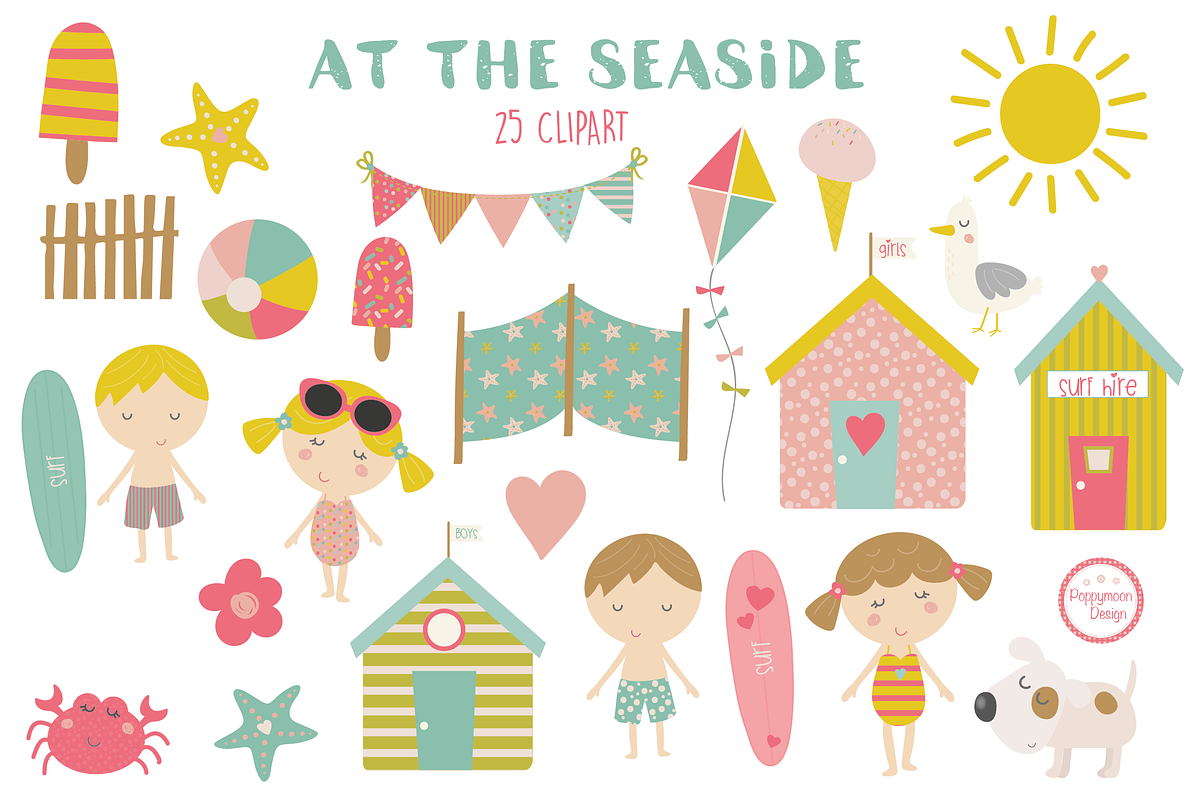Big summer bundle, an Illustration by Poppymoondesign (Photo 12 of 20)