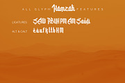Hamzah, a Font by Omotu Studio (Thumbnail 18 of 20)