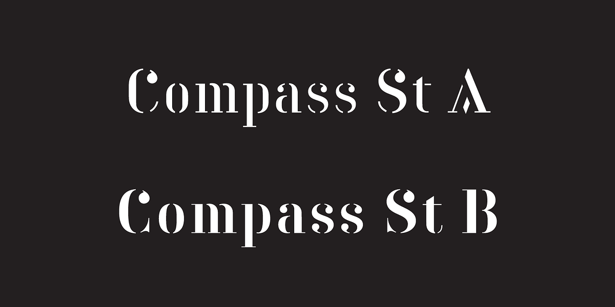 Compass St, a Serif Font by TipografiaRamis (Photo 2 of 6)