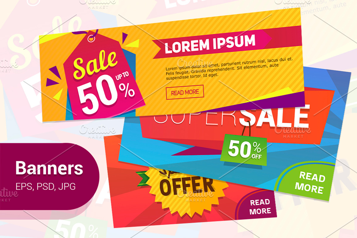 Sale and special offer bundle, a Work Illustration by SunnyWS (Photo 3 of 5)
