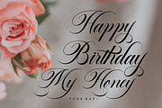 Bagilan, a Script Font by Queenopstudio (Thumbnail 15 of 18)