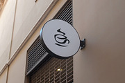 Logo Mockup Circular Sign, a Product Mockup by Asylab (Thumbnail 4 of 7)